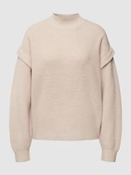 Strickpullover im Double-Layer-Look von comma Casual Identity Weiß - 16