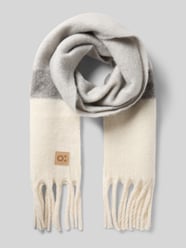Sjaal met franjes en labeldetail, model 'Allanis' van OPUS - 21