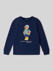 Sweatshirt met labelprint van Polo Ralph Lauren Kids - 29