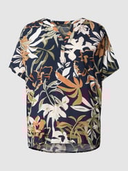 Blouseshirt met all-over motief van Betty Barclay Blauw - 29