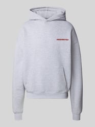 Relaxed Fit Hoodie aus Baumwoll-Mix mit Label-Detail von PROHIBITED - 39