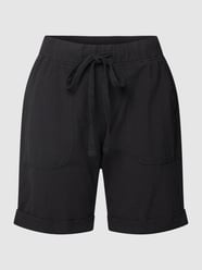 Shorts mit Eingrifftaschen Modell 'KANAYA' von Kaffe Schwarz - 30