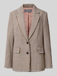 Regular Fit Blazer mit Fransen-Saum von White Label Beige - 11