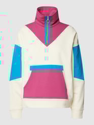 Sweatshirt met schipperskraag van Jake*s Casual Wit - 40