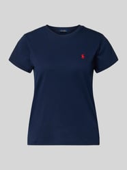 męski t-shirt o kroju regular fit z czystej bawełny od Polo Ralph Lauren - 40