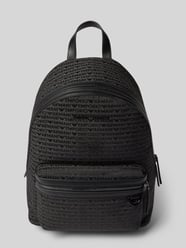 Rucksack mit Label-Print von Emporio Armani - 1