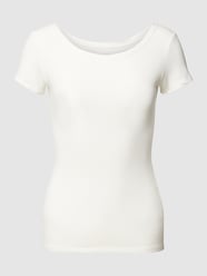 Strickshirt aus Viskose-Mix mit Rundhalsausschnitt von MAX&Co. Weiß - 36