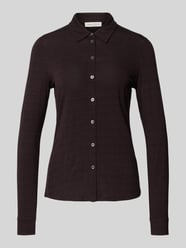 Regular fit overhemdblouse van viscosemix van Marc O'Polo - 7