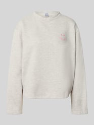 Relaxed Fit Sweatshirt aus Baumwoll-Mix von Emily Van den Bergh - 37