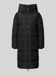 Regular fit gewatteerde lange jas met gevoerde opstaande kraag, model Jilia' van khujo - 3