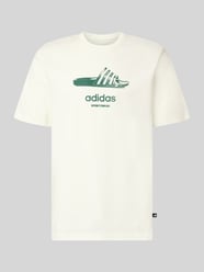 t-shirt o kroju regular fit z czystej bawełny model 'SLIDE' od adidas Sportswear - 12