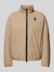 Jacke mit Zweiwege-Reißverschluss Modell 'BELLAMI' von Blauer Usa Beige - 25