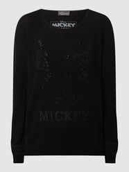 Pullover mit Disney©-Applikation von Princess Goes Hollywood Schwarz - 15