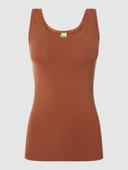Cropped Leggings mit Stretch-Anteil von Saisei Braun - 26