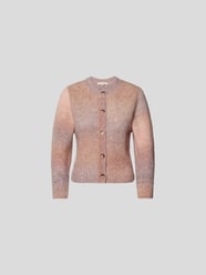 Strickjacke mit Rundhalsausschnitt von Vanessa Bruno Weiß - 37