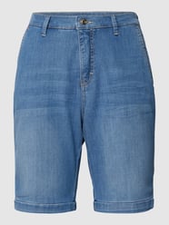 Shorts mit Label-Patch von MAC Blau - 1