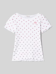 T-Shirt mit Muschelsaum von Guess - 9