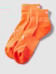 Sokken met labelprints in een set van 2 paar van Puma Rood - 15
