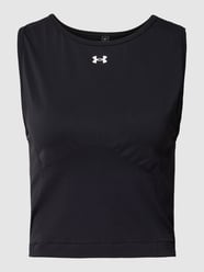 Tanktop met logodetail, model 'Train' van Under Armour Zwart - 24