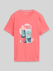 t-shirt o kroju regular fit z czystej bawełny od Tom Tailor - 29