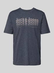 T-Shirt mit Label-Print Modell 'TEX' von Jack & Jones - 37