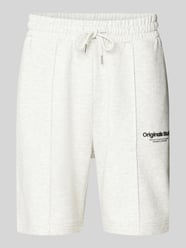 Sweatshorts mit Tunnelzug Modell 'ESTERBRO' von Jack & Jones Beige - 1