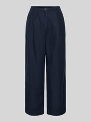 Regular Fit Culotte mit Bundfalten von Marc O'Polo Denim Blau - 5