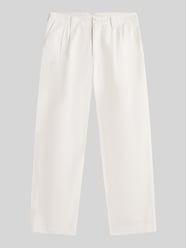 loose fit broek met bandplooien van Tommy Hilfiger - 5