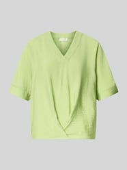 Blusenshirt mit V-Ausschnitt von Christian Berg Woman - 13