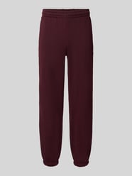 Regular fit sweatbroek van katoenmix van Lacoste - 3