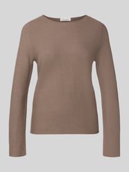 Regular Fit gebreide trui van puur katoen van Marc O'Polo Beige - 12