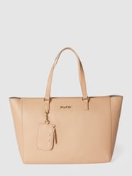 Shopper mit Label-Applikation von Tommy Hilfiger Beige - 41