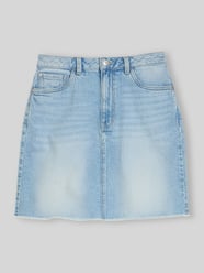 Mini Jeansrock mit offenem Saum von Tom Tailor Denim - 30