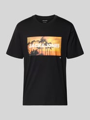 t-shirt z nadrukiem z logo model 'INDIANA' od JACK & JONES - 10