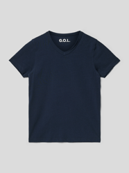 T-Shirt aus Baumwoll-Mix von G.O.L. Blau - 46