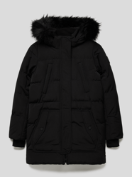 Steppjacke mit Kunstpelzkragen Modell 'Babushka' von CARS JEANS Schwarz - 39