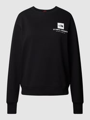 Bluza z nadrukiem z logo model ‘COORDINATES’ od The North Face Czarny - 20