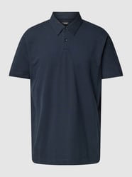Poloshirt met korte knoopsluiting van Esprit Collection Turquoise - 24
