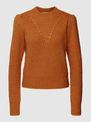 Strickpullover mit Strukturmuster von Scotch & Soda Braun - 34