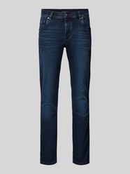 Jeans mit 5-Pocket-Design von bugatti Blau - 44