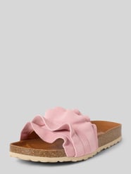 Sandalette aus Leder Modell 'ROCIO SERRAJE VOLANTE' von Verbenas - 13
