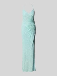 Abendkleid mit Pailletten von V.M. - 12