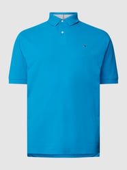 PLUS SIZE poloshirt met labeldetails van Tommy Hilfiger Big & Tall Blauw / turquoise - 6
