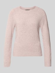 Regular Fit Pullover mit Rundhalsausschnitt Modell 'DOFFY' von VERO MODA Pink - 34