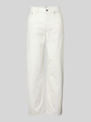 Jeansy barrel w 5 kieszeni z detal z logo od Calvin Klein Jeans - 22