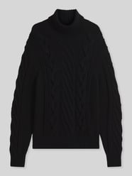 Rollkragenpullover mit markantem Zopfstrick Scanlon von HUGO - 21