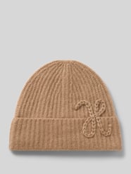 Mütze aus Kaschmir mit Stickdetail von Hemisphere - 40