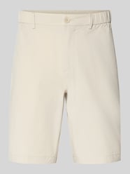 Regular Fit Shorts mit elastischem Bund Modell 'S_SPEEDFLEX' von BOSS Green Beige - 13
