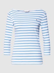 Longsleeve mit 3/4 Arm Modell 'AISHA' von Tommy Hilfiger Blau - 16