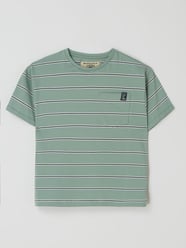 T-shirt w paski od Basefield Zielony - 26